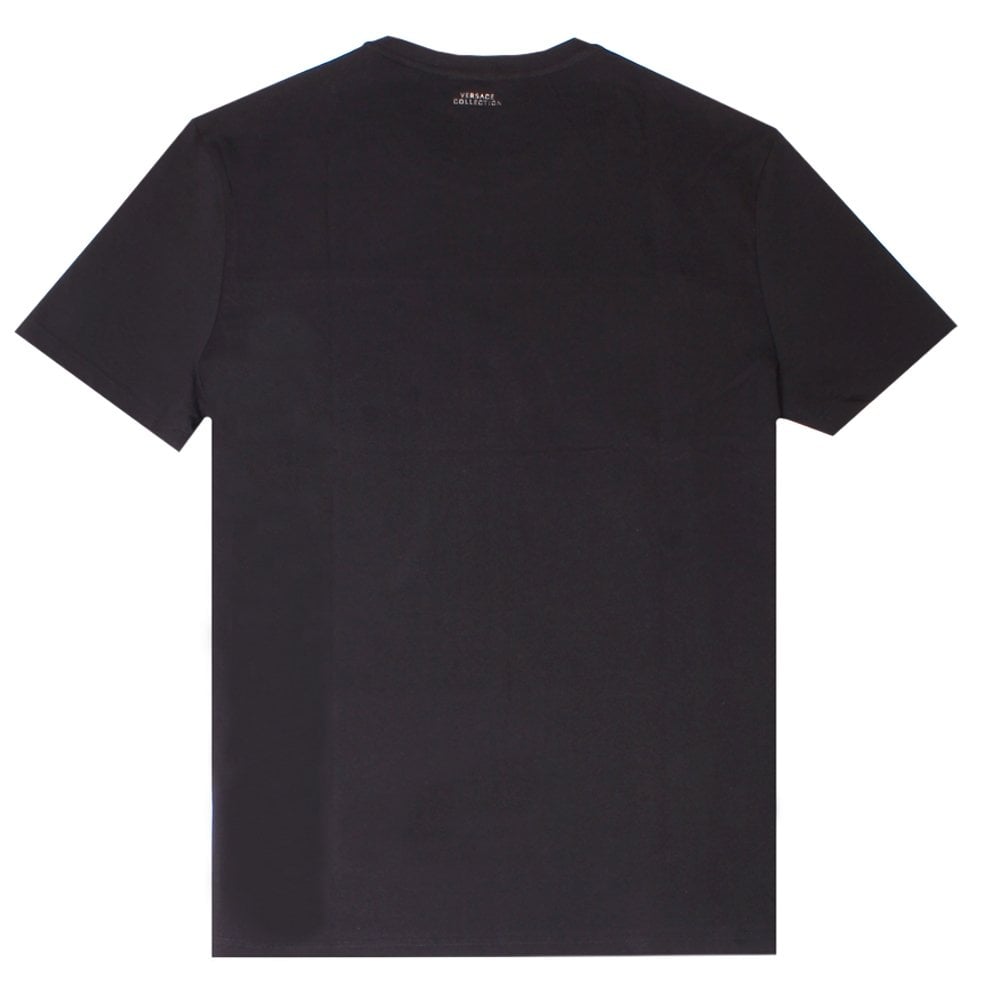 Versace Collection Men&#39;s Half Medusa T-Shirt Black
