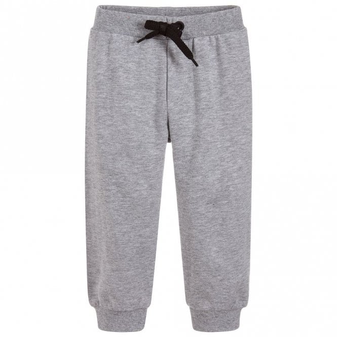 Fendi Boys Back Pocket Logo Joggers Grey