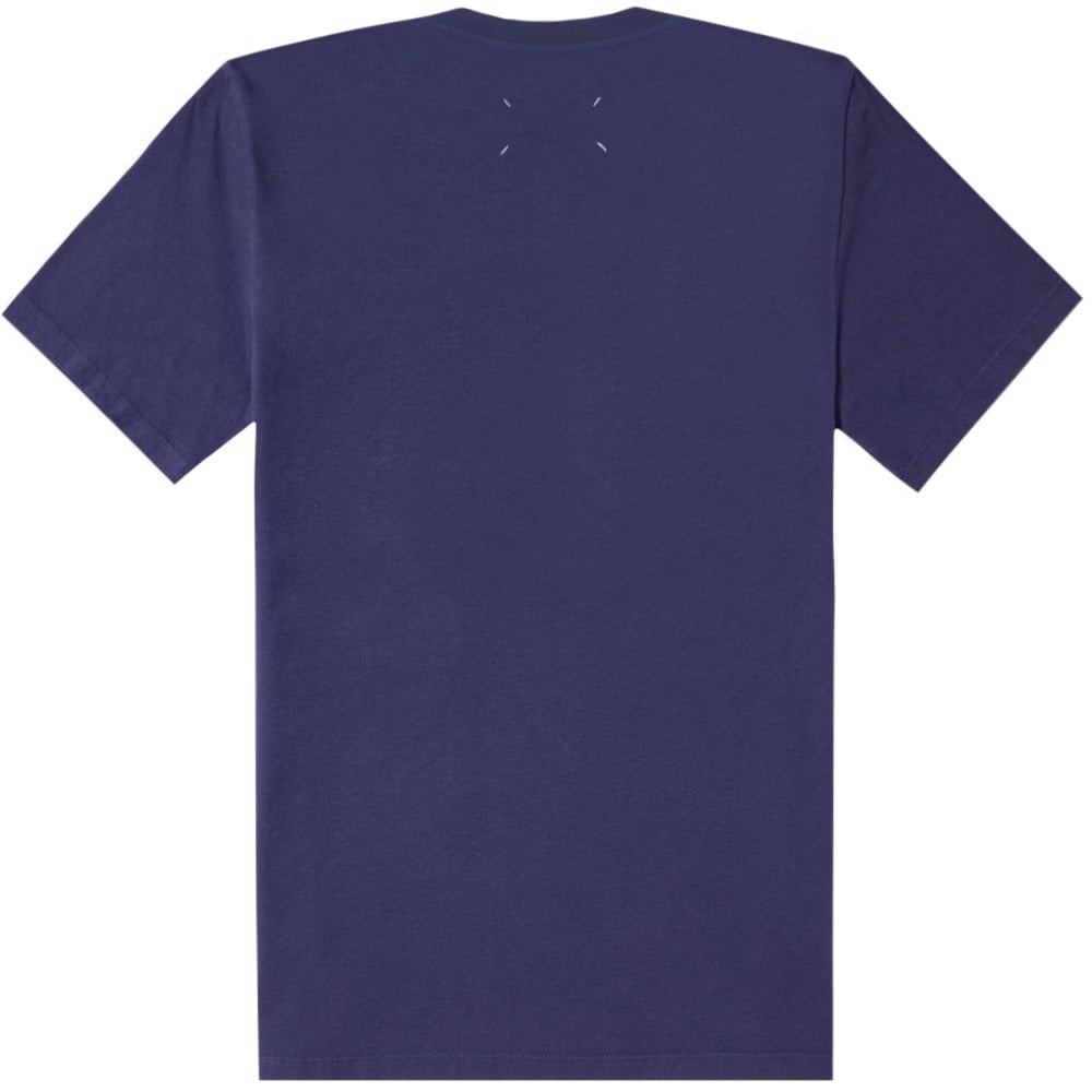 Maison Margiela Men&#39;s Stereotype T-Shirt Navy