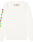 Maison Margiela Men's Sleeve Logo Sweatshirt Cream