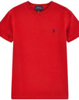Ralph Lauren Boy's Logo T-Shirt Red