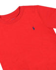 Ralph Lauren Boy's Logo T-Shirt Red