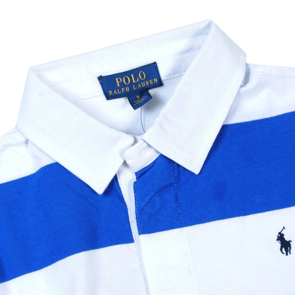 Ralph Lauren Boy&#39;s Long Sleeve Polo Shirt Blue