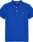 Ralph Lauren Boy's Logo Polo Shirt Blue