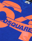 Dsquared2 Men's 64 Graphic Print Sweatshirt Blue