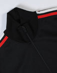 Dsquared2 Men's Arm Stripe Zip Top Black