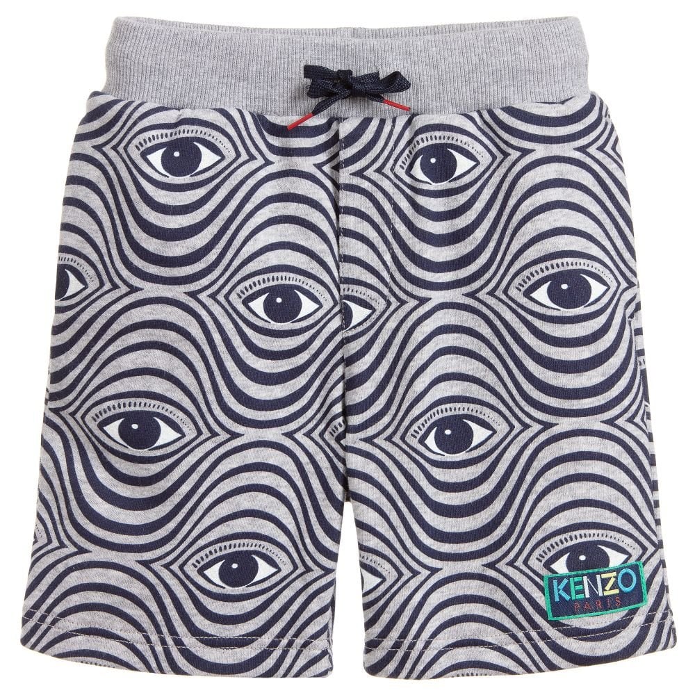 Kenzo Boys Fando Shorts Grey