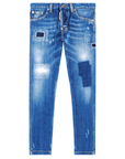 Dsquared2 Boys Skater Jeans Blue