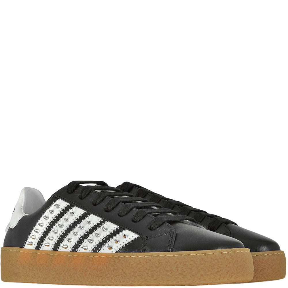 DSquared2 Men&#39;s Spike Low Top Trainers Black