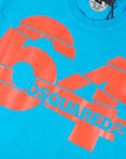 Dsquared2 Men's 64 Print T-Shirt Light Blue