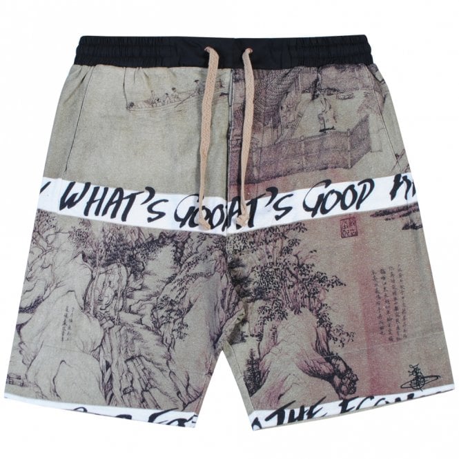 Vivienne Westwood Men&#39;s Economy Graphic Print Shorts