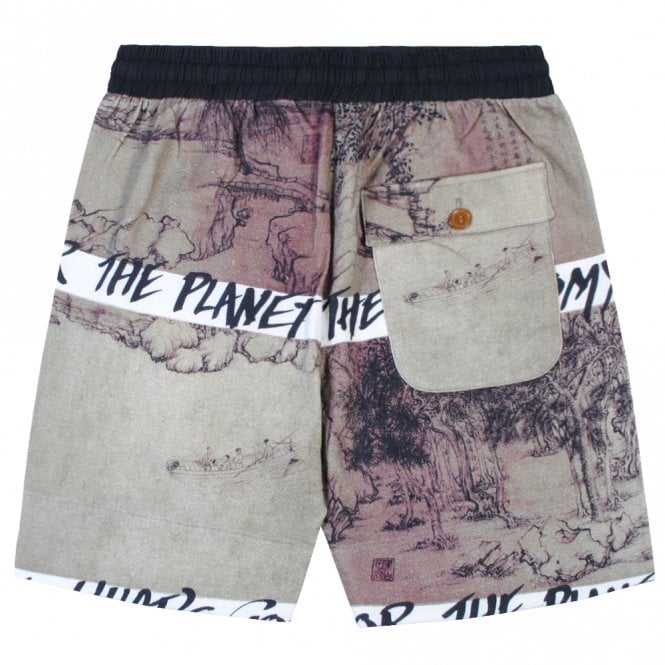 Vivienne Westwood Men&#39;s Economy Graphic Print Shorts