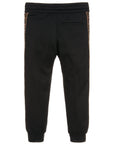 Fendi Boys Logo Sweat Trousers Black