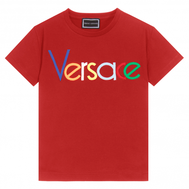 Young Versace Boys Logo T-shirt