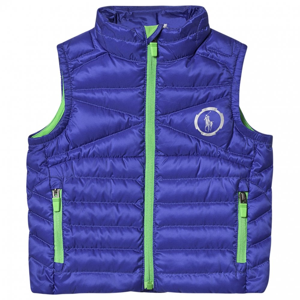 Ralph Lauren Boy&#39;s Gilet Blue