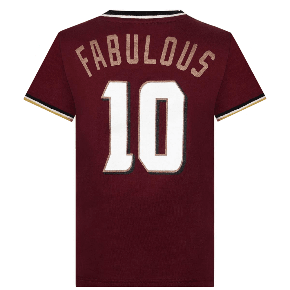Dolce &amp; Gabbana Boys &quot;Just Be Royal&quot; T-shirt Burgundy