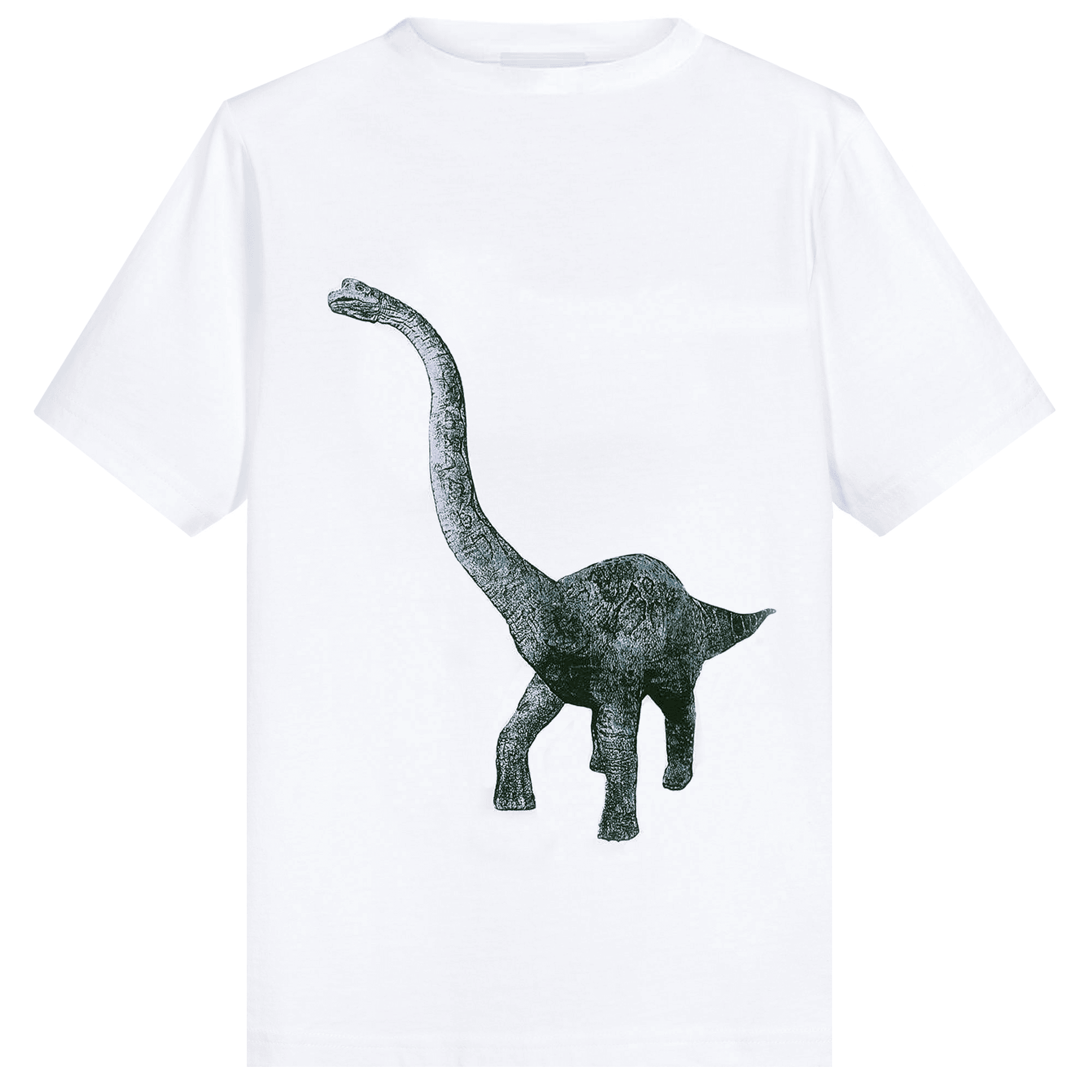 Lanvin Boys Dinosaur T-shirt White