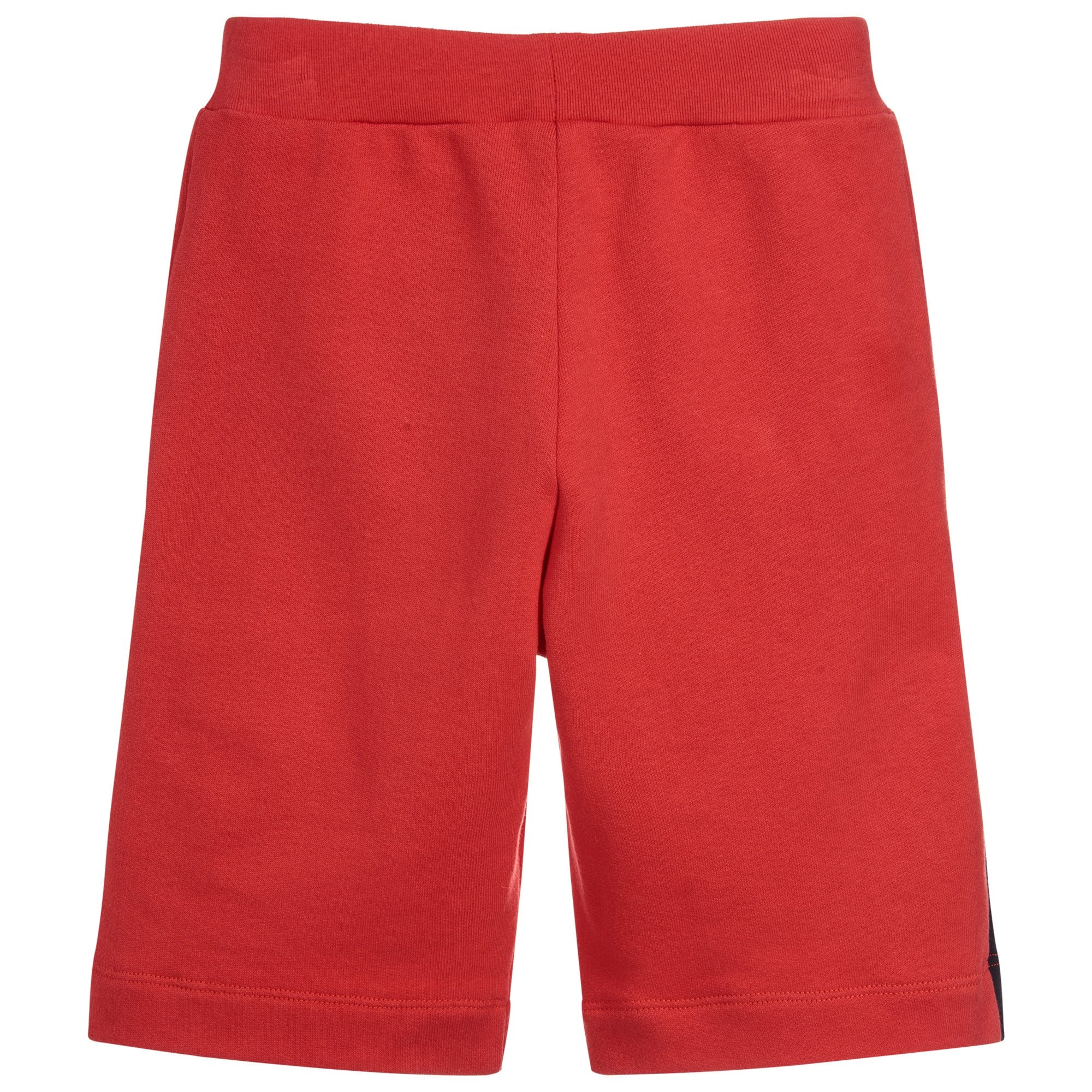 Lanvin Boys Logo Shorts Red