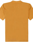 Maison Margiela Men's Button Styled Polo Shirt Bronze