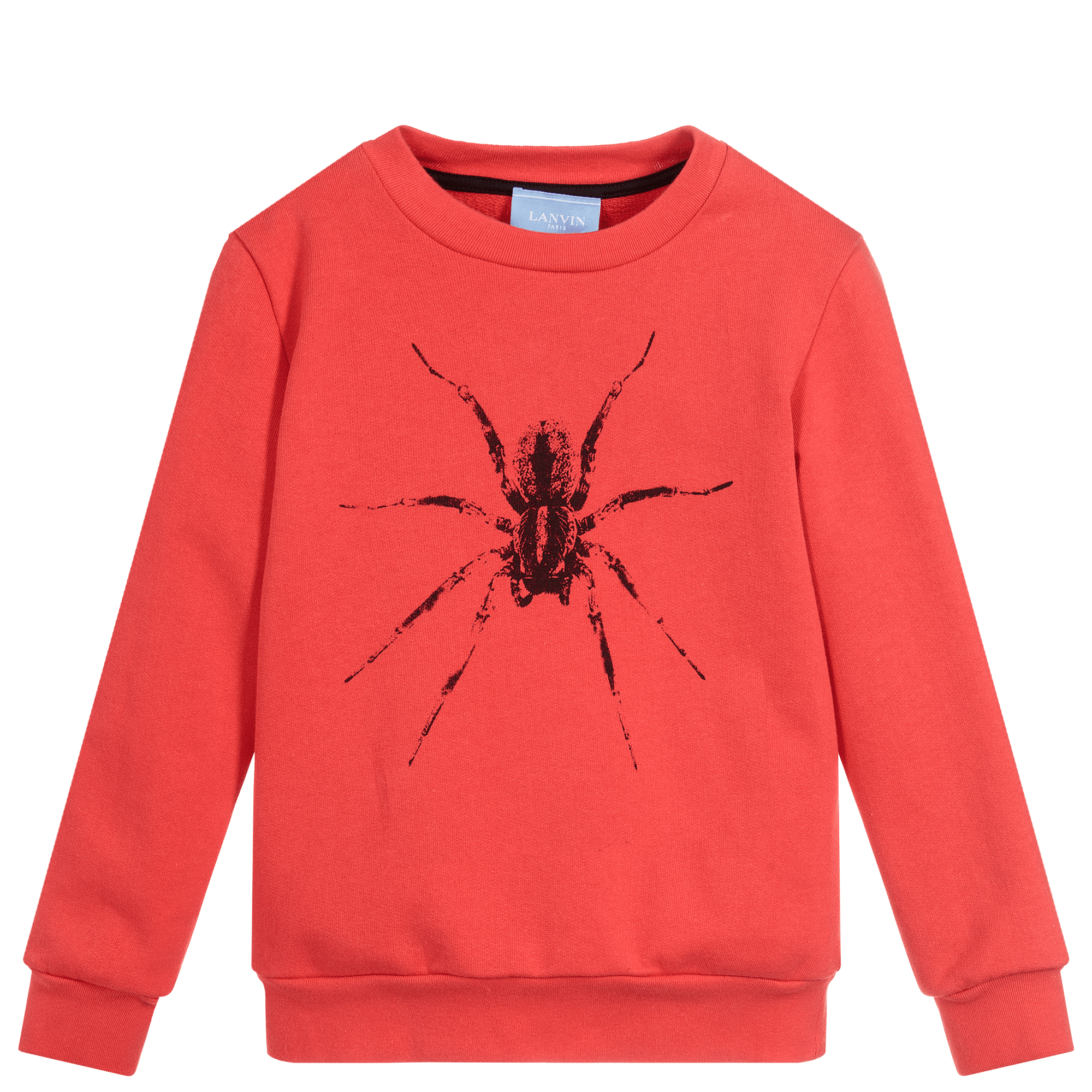 Lanvin Paris Boys Spider Sweatshirt Red