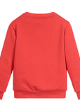 Lanvin Paris Boys Spider Sweatshirt Red