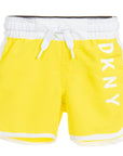 DKNY Boys Swimshorts Yellow
