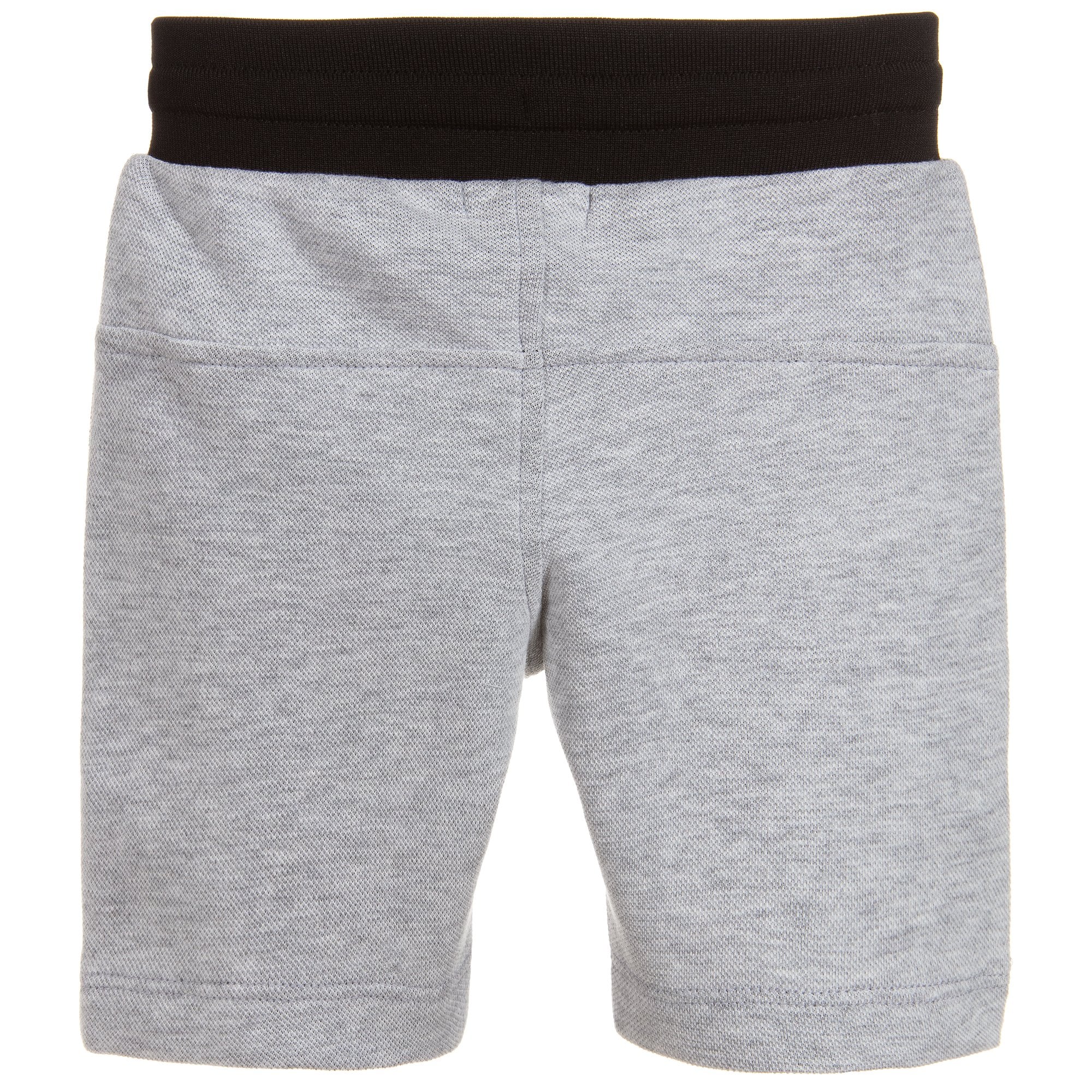 DKNY Boys Logo Shorts Cotton Grey