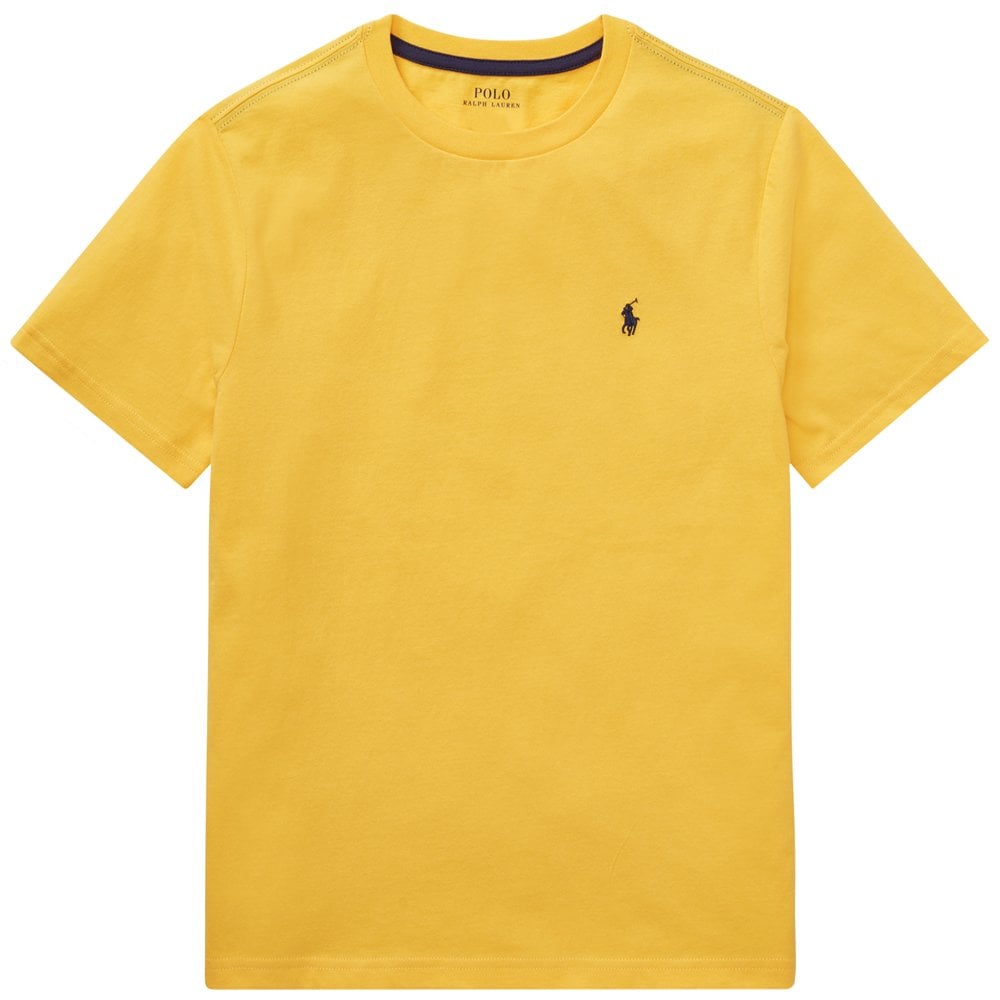 Ralph Lauren Boys&#39;s Logo T-Shirt Yellow