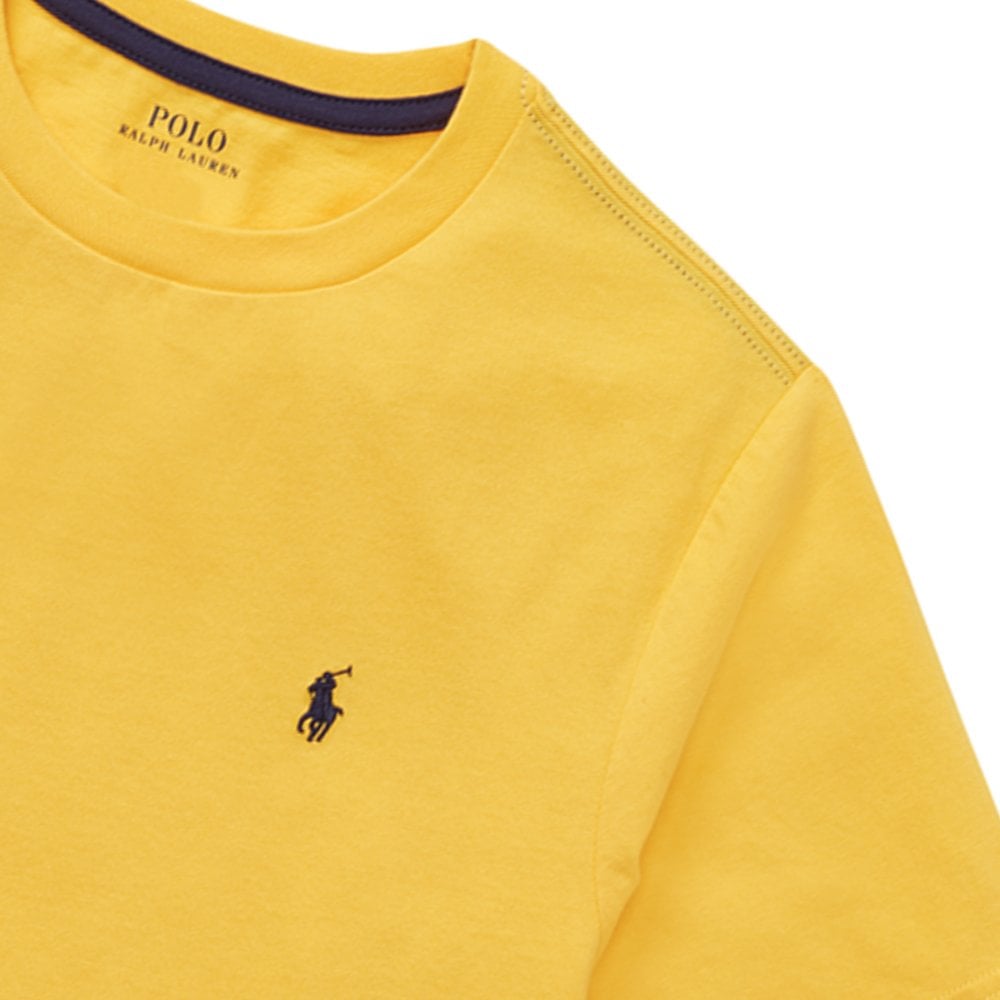 Ralph Lauren Boys&#39;s Logo T-Shirt Yellow