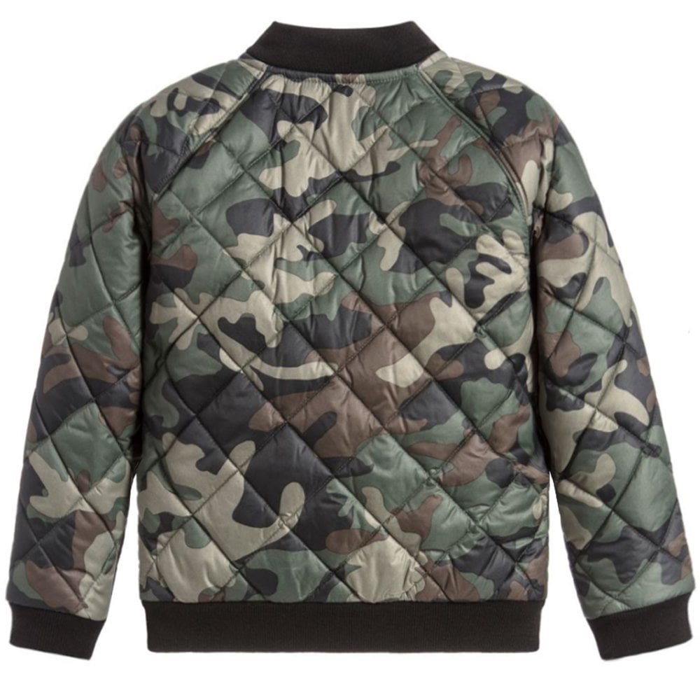 Ralph Lauren Boy&#39;s Camo Print Jacket Multi-Coloured
