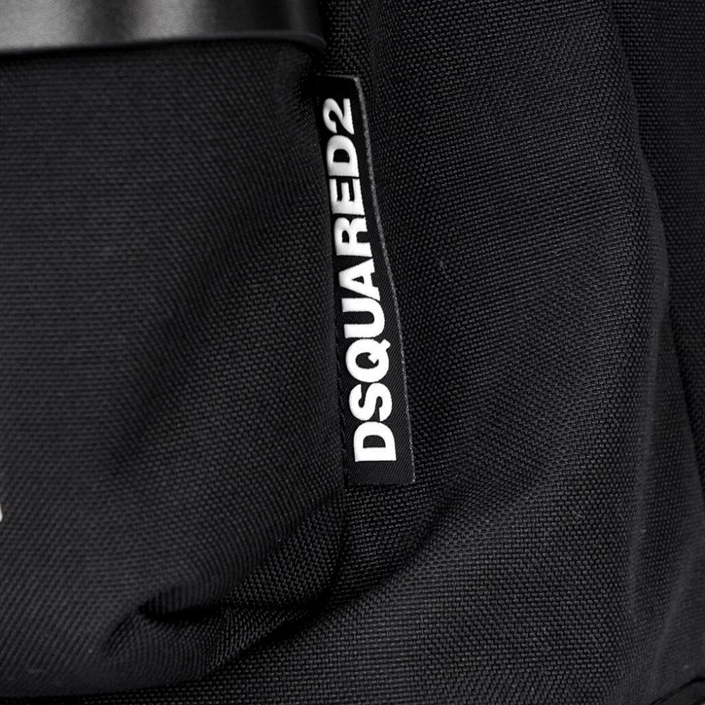 Dsquared2 Men&#39;s Nylon ICON Backpack Black