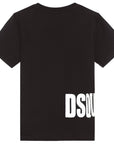 Dsquared2 Boys Side Logo T-Shirt Black