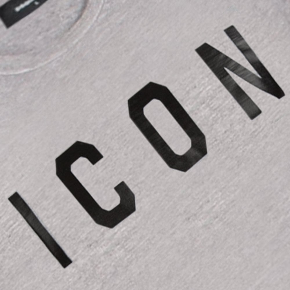 DSquared2 Men&#39;s ICON Logo T-Shirt Grey