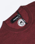 DSquared2 Men's Printed Badge Logo T-Shirt Burgundy