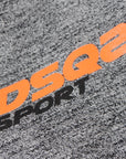 Dsquared2 Men's Sport Logo Zip Hoodie Grey