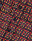 DSquared2 Men's Checked Fleece Shirt Red