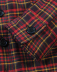 DSquared2 Men's Checked Fleece Shirt Red