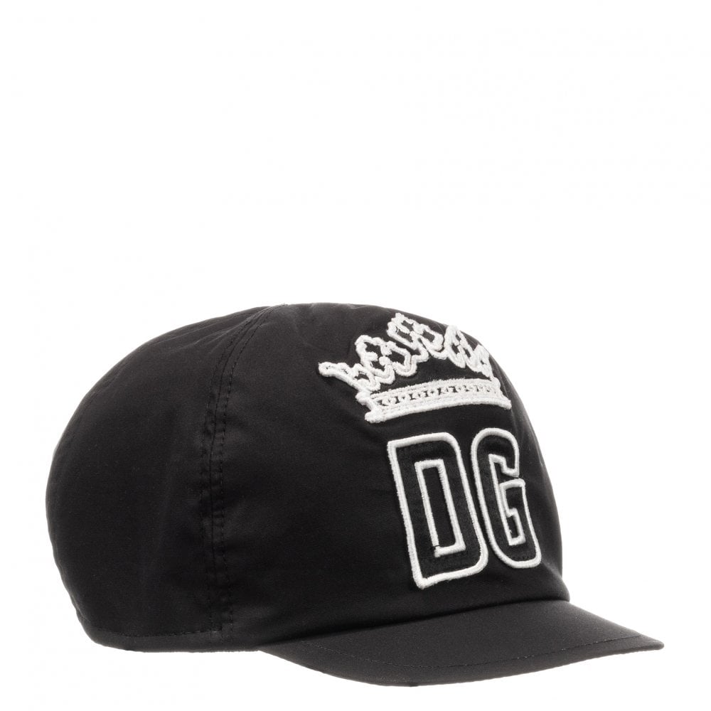 Dolce &amp; Gabbana Boys DG Crown Cap Black