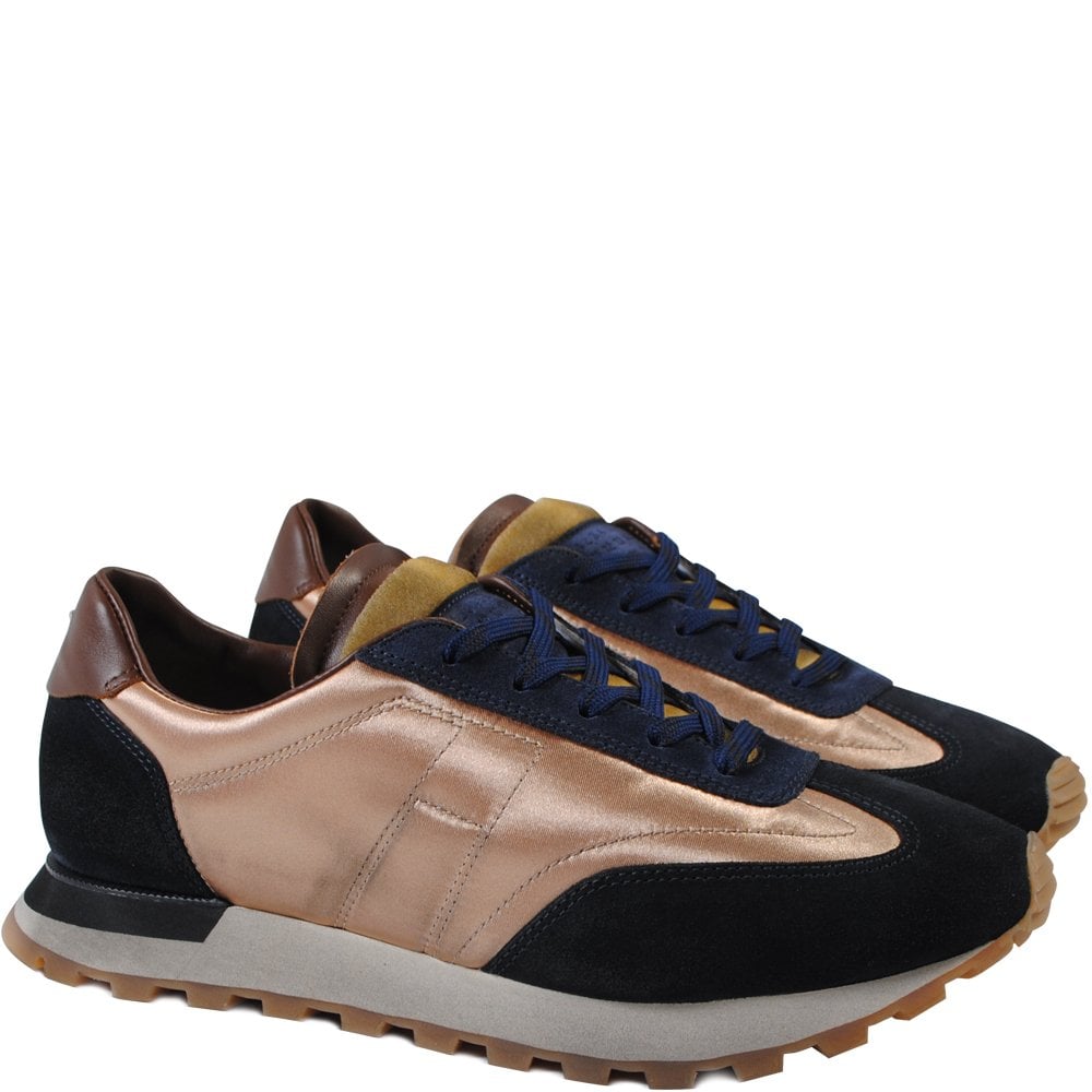 Maison Margiela Men&#39;s Extended Sole Runner Trainers Gold
