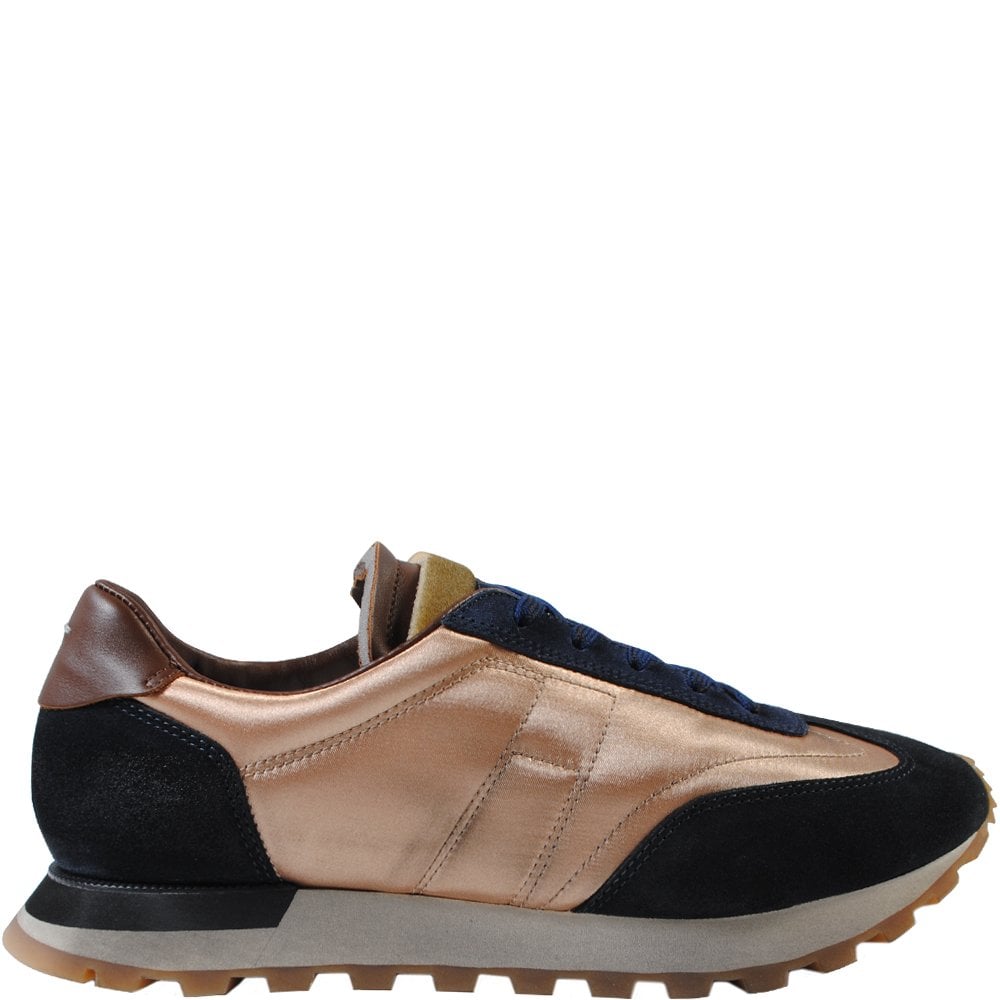 Maison Margiela Men&#39;s Extended Sole Runner Trainers Gold