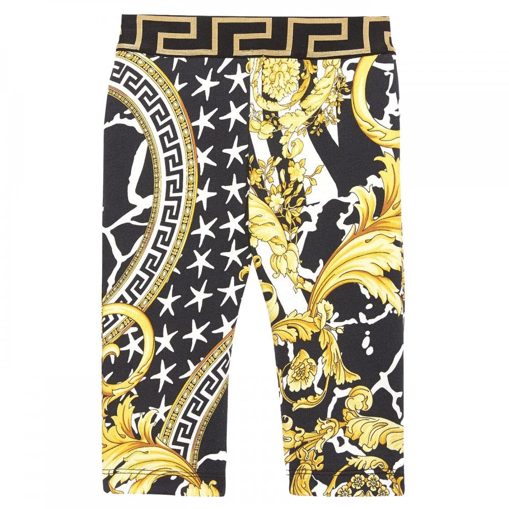 Young Versace Baby Boys All-Over Print Joggers Multi-Coloured