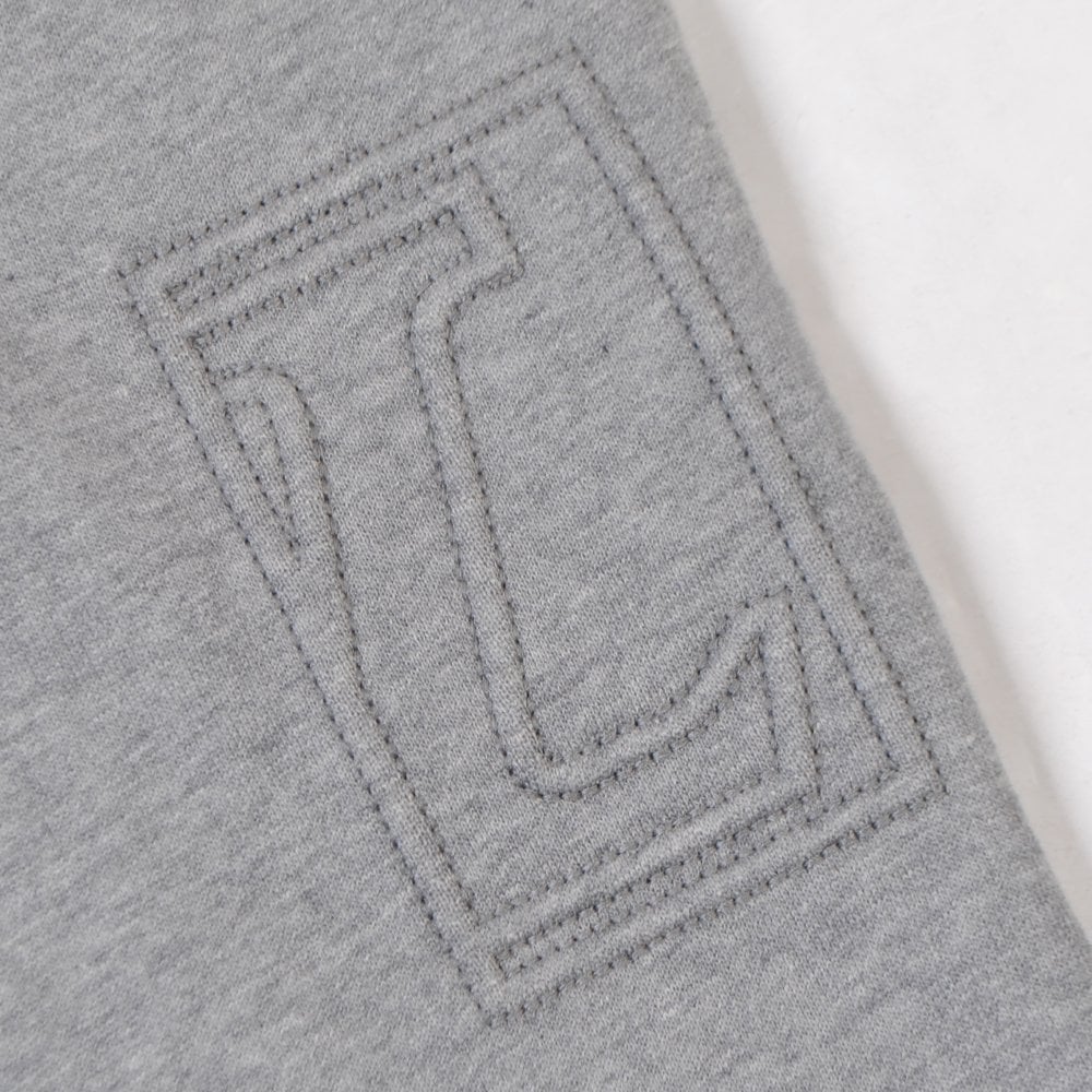 Lanvin Boys Logo Cotton Joggers Grey