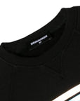 DSquared2 Boys Foil Print Logo Sweatshirt Black