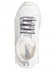 Dolce & Gabbana Boys Leather Logo Trainers White