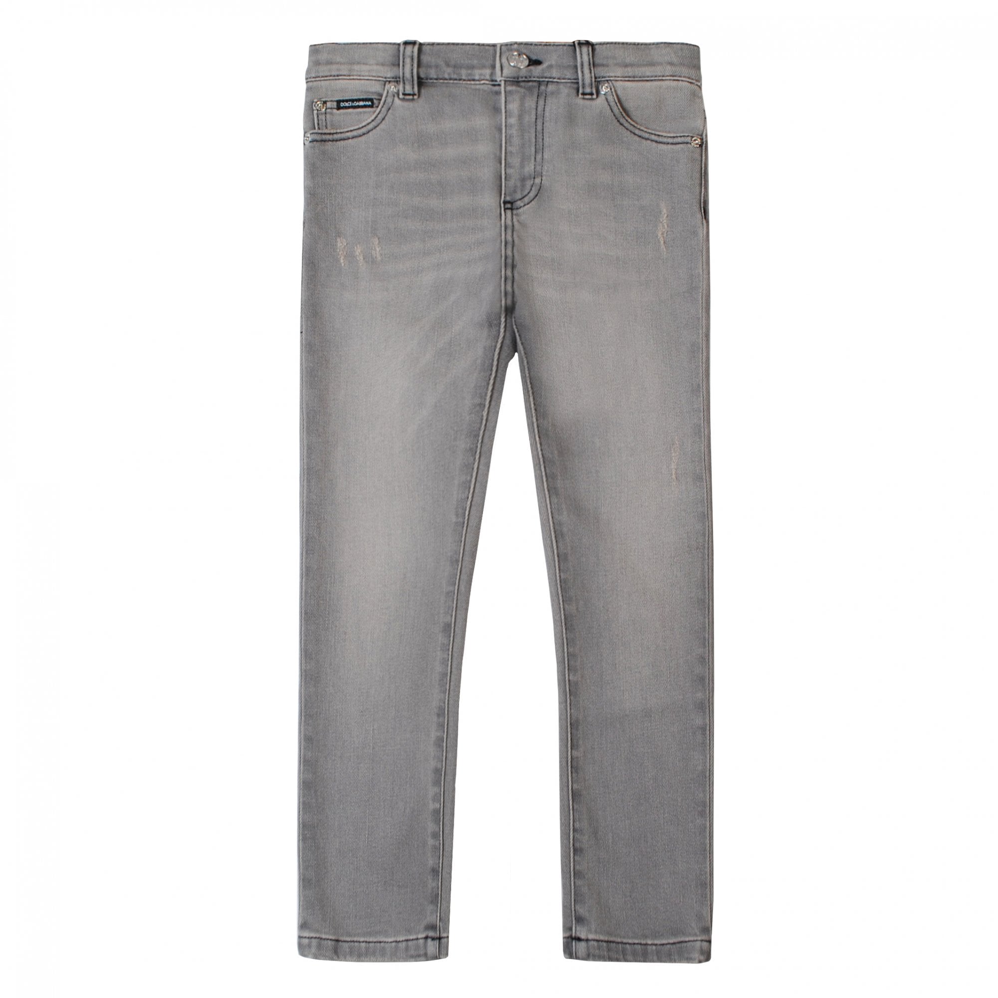 Dolce &amp; Gabbana Boys Denim Jeans Grey