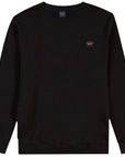 Paul & Shark Boy's Small Patch Logo Sweatshirt Black
