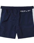 Replay Taped Swim Shorts Navy