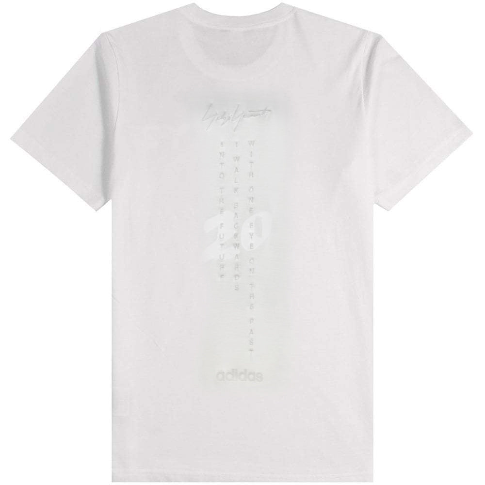 Y-3 Men&#39;s Ch1 Commemorative T-Shirt White