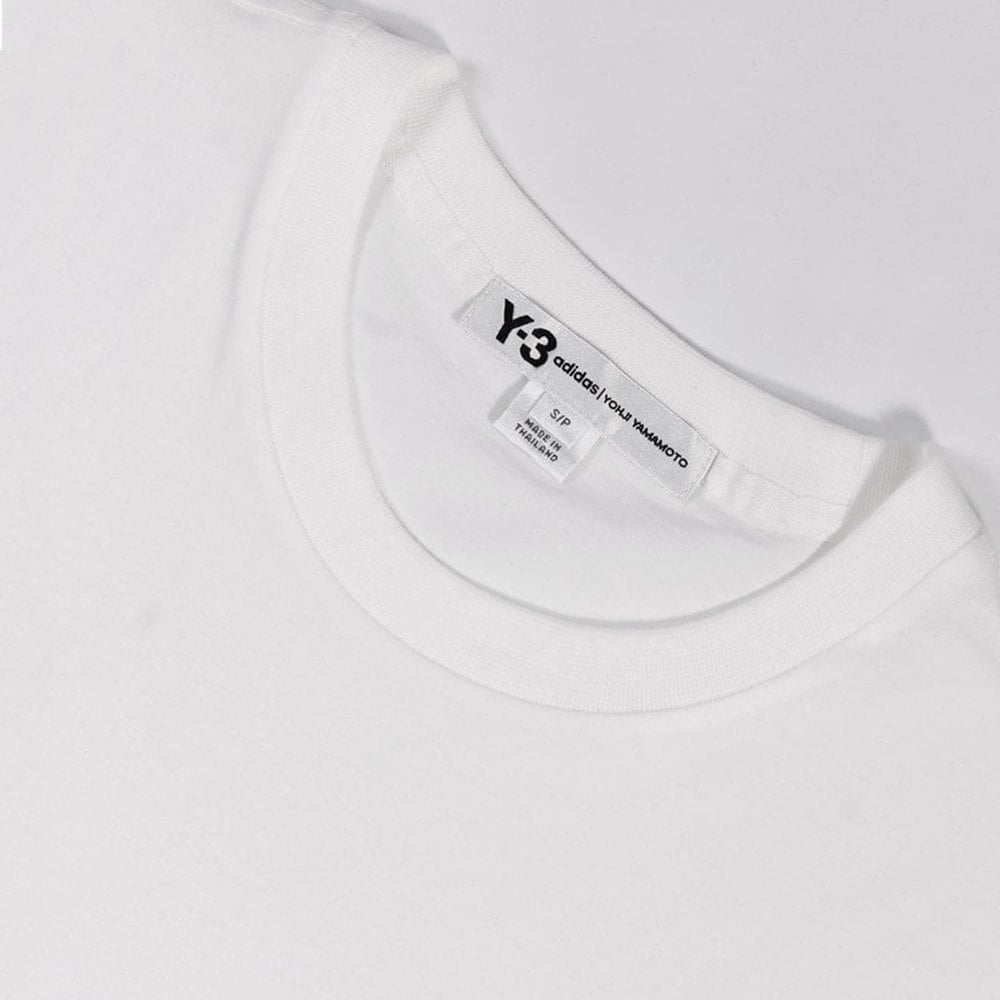 Y-3 Men&#39;s Classic Logo T-Shirt White