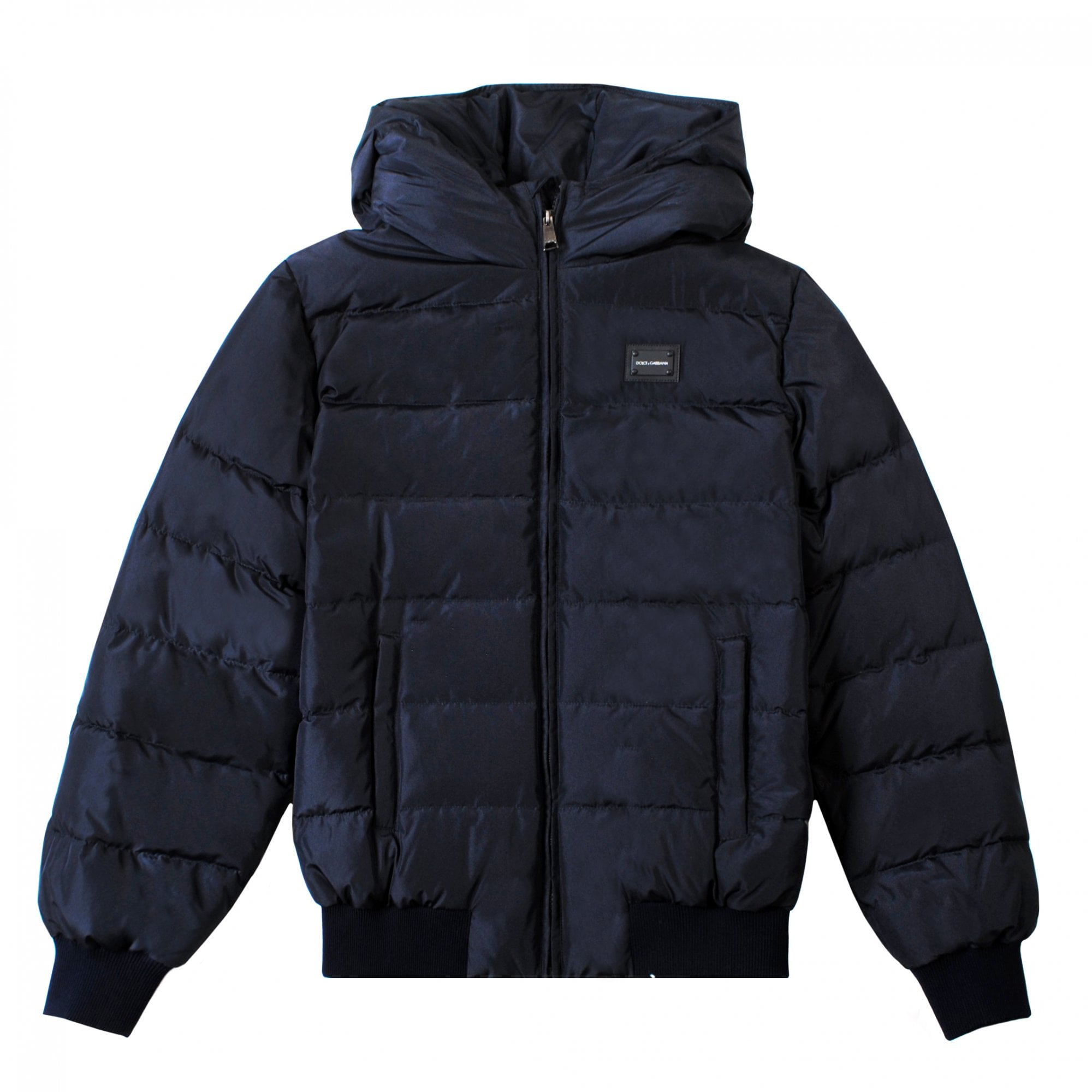 Dolce &amp; Gabbana Boys Padded Down Jacket Navy